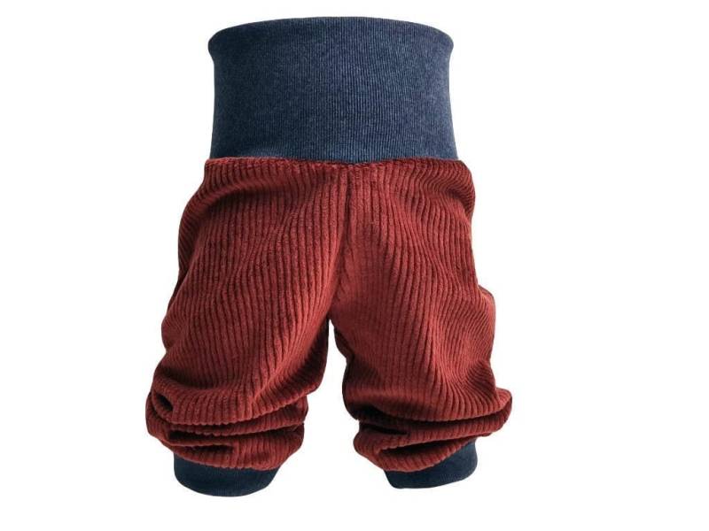 Pumphose Baby Kind Breitcord Rost Gr. 68 - 140 von LandkinderLaden