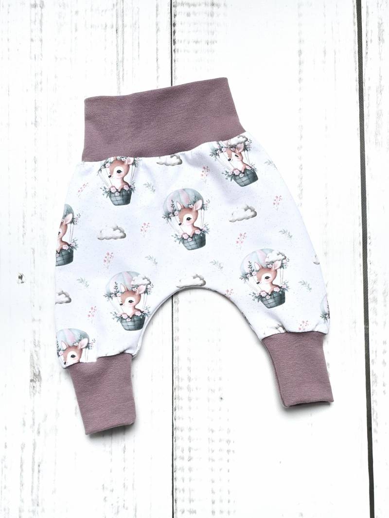 Pumphose Babyhose Hose Baby Kind Mädchen Ballon Gr. 56 - 98 von LandkinderLaden