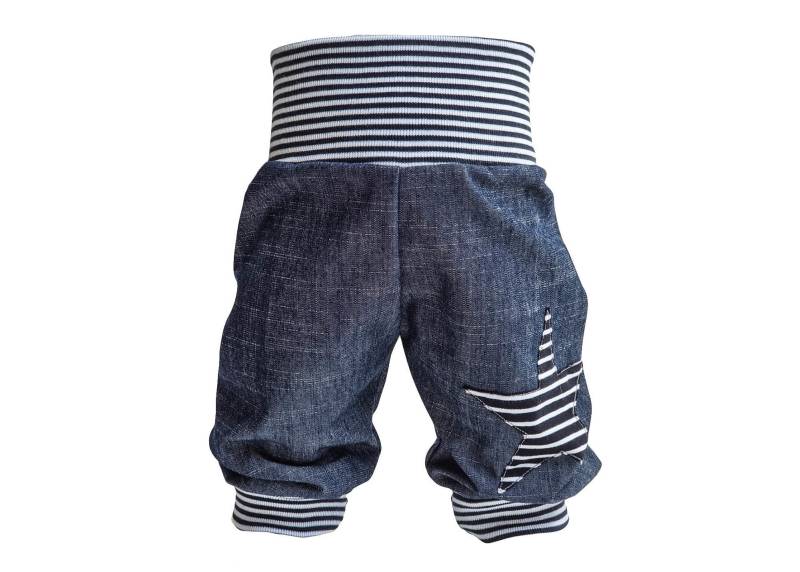 Pumphose Hose Baby Kind Junge Mädchen Jeans Stern Gr. 68 - 116 von LandkinderLaden