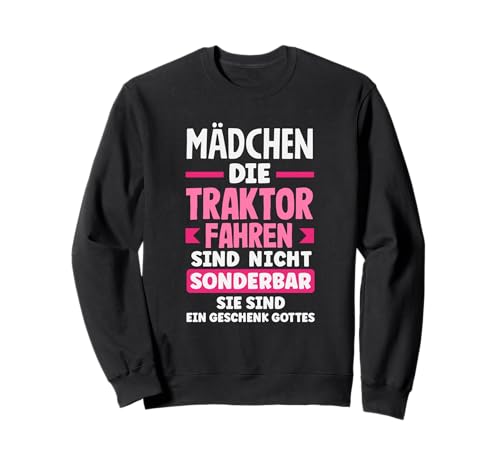 Mädchen Die Traktor Fahren Sind Geschenk Gottes Sweatshirt Mädchen Die Traktor Fahren Sind Geschenk Gottes Sweatshirt von Landleben Humor Traktor Fans Geschenke