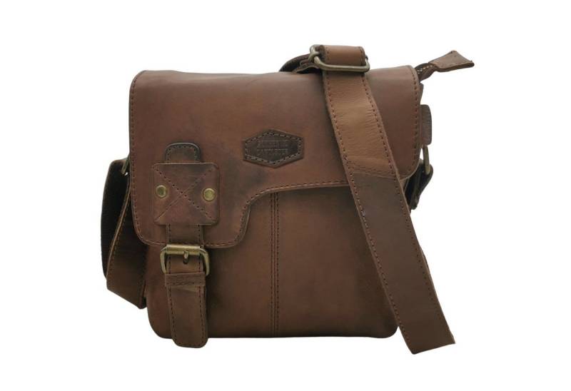 Landleder Messenger Bag Kompakter hochwertiger Messenger, weiches Vollrindleder von Landleder