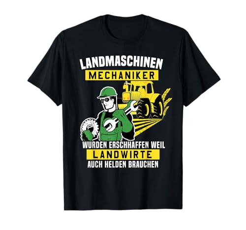 Landmaschinenmechaniker Spruch Landwirt Held Traktor Herren T-Shirt Landmaschinenmechaniker Spruch Landwirt Held Traktor Herren T-Shirt von Landmaschinenmechaniker Traktor Sprüche T-Shirts