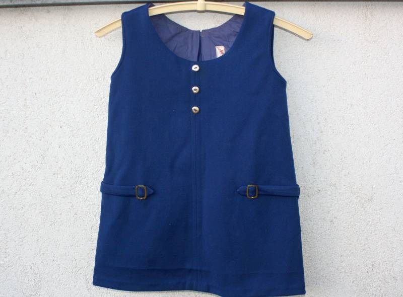 Hängerchen 70Er Mädchenkleid 116 Kleid Vintage von Landmum