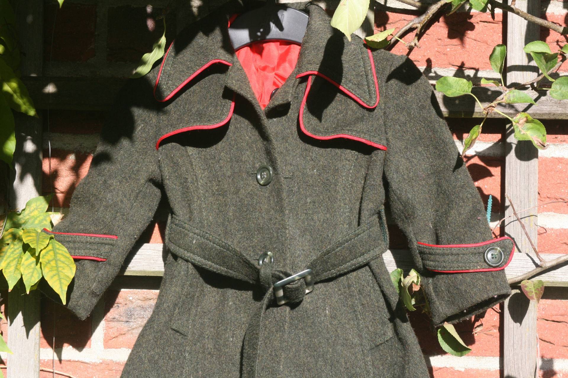 Luxux Wolle/Mohair Mantel 92/98 Vintage 70Er Jahre von Landmum