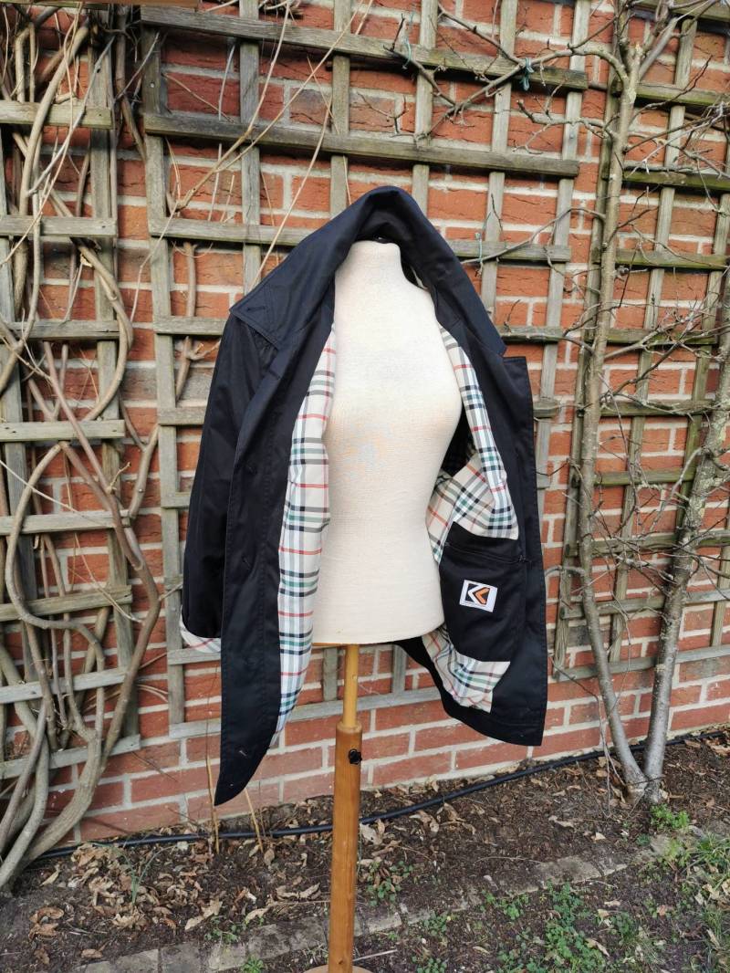 Vintage Blouson Jacket Köhler Und Krenzer Blogger Jacke Dunkelblau 40/42 Blazer von Landmum