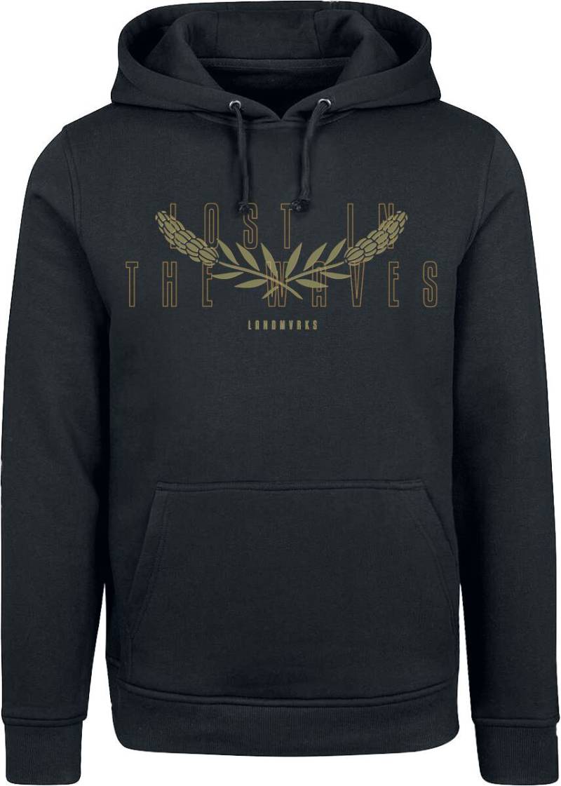 Landmvrks Cicada Kapuzenpullover schwarz in XXL von Landmvrks