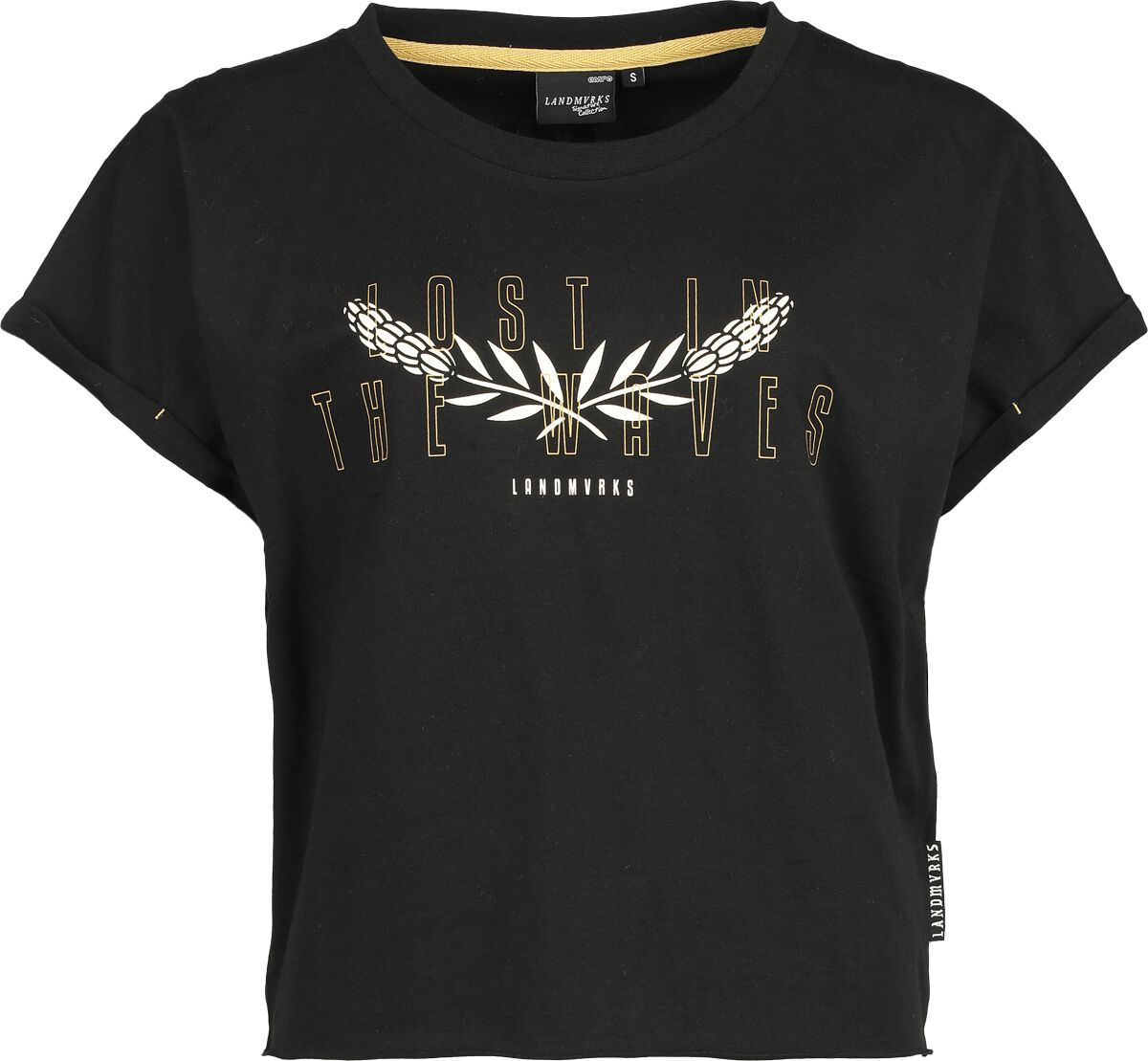 Landmvrks T-Shirt - EMP Signature Collection - XS bis 3XL - für Damen - Größe 3XL - schwarz  - EMP exklusives Merchandise! von Landmvrks