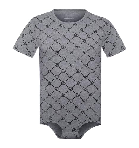 Landofgenie Bodysuit Stringbody Jumpsuit Herren Unterwäsche Baumwolle Onesie Herren Plus Größe Body Einteiler für Männer Volldruck Grau 3XL Landofgenie Bodysuit Stringbody Jumpsuit Herren Unterwäsche Baumwolle Onesie Herren Plus Größe Body Einteiler für Männer Volldruck Grau 3XL von Landofgenie