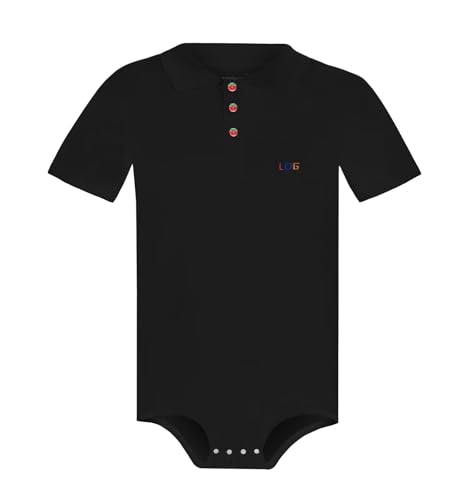Landofgenie Herren Druckknopf Schritt Shirt Plus Größe Bodysuit Kurzarm Trikot Unterhemd Romper Einteiliger Bodysuit Schwarz 3XL von Landofgenie
