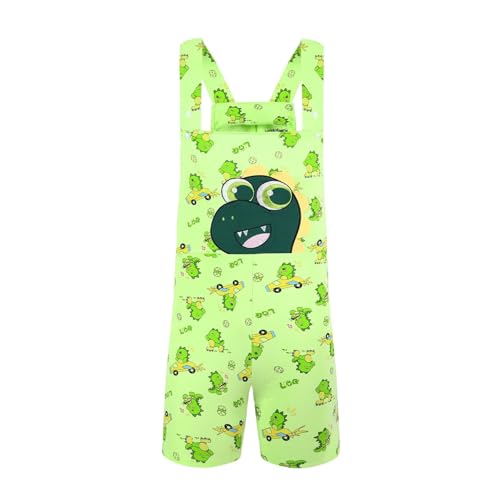 Landofgenie Jumpsuit mit Verstellbaren Trägern für Herren Dino Overall mit Taschen für Pyjama, Loungewear & Cosplay Party 2XL von Landofgenie