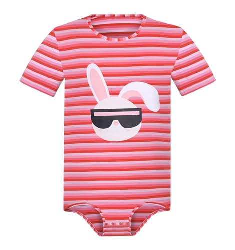 Landofgenie Männer Body Onesie Pyjamas Strampler Herren mit Streifen One Piece Shirt Unterwäsche Einteiler für Männer Rot M von Landofgenie