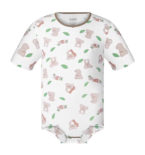 Landofgenie Onesie Herren Baumwolle Bodysuit One Piece Pyjamas Bodysuit Rompers Tops mit Koala-Print M von Landofgenie