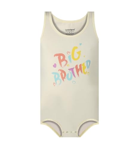 Landofgenie Onesie für Männer Einteiliger Unterhemd Pyjama aus Baumwolle Body Tank Top Beige S von Landofgenie