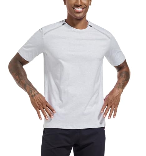 Landofgenie Unisex Sportshirts nach Schulterchirurgie Operationen für Herren und Damen Funktionsshirt mit Linke und rechte Seite Reißverschlüsse Activewear-T-Shirts Hellgrau M von Landofgenie