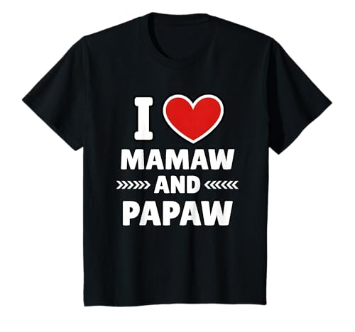 Ich Liebe Mama und Papa T-Shirt Ich Liebe Mama und Papa T-Shirt von Landons Closet