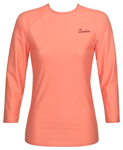 Damen UV-Schutz T-Shirt UV Protect 80, Oeko-Tex 100 in Koralle, Größe M Damen UV-Schutz T-Shirt UV Protect 80, Oeko-Tex 100 in Koralle, Größe M von Landora