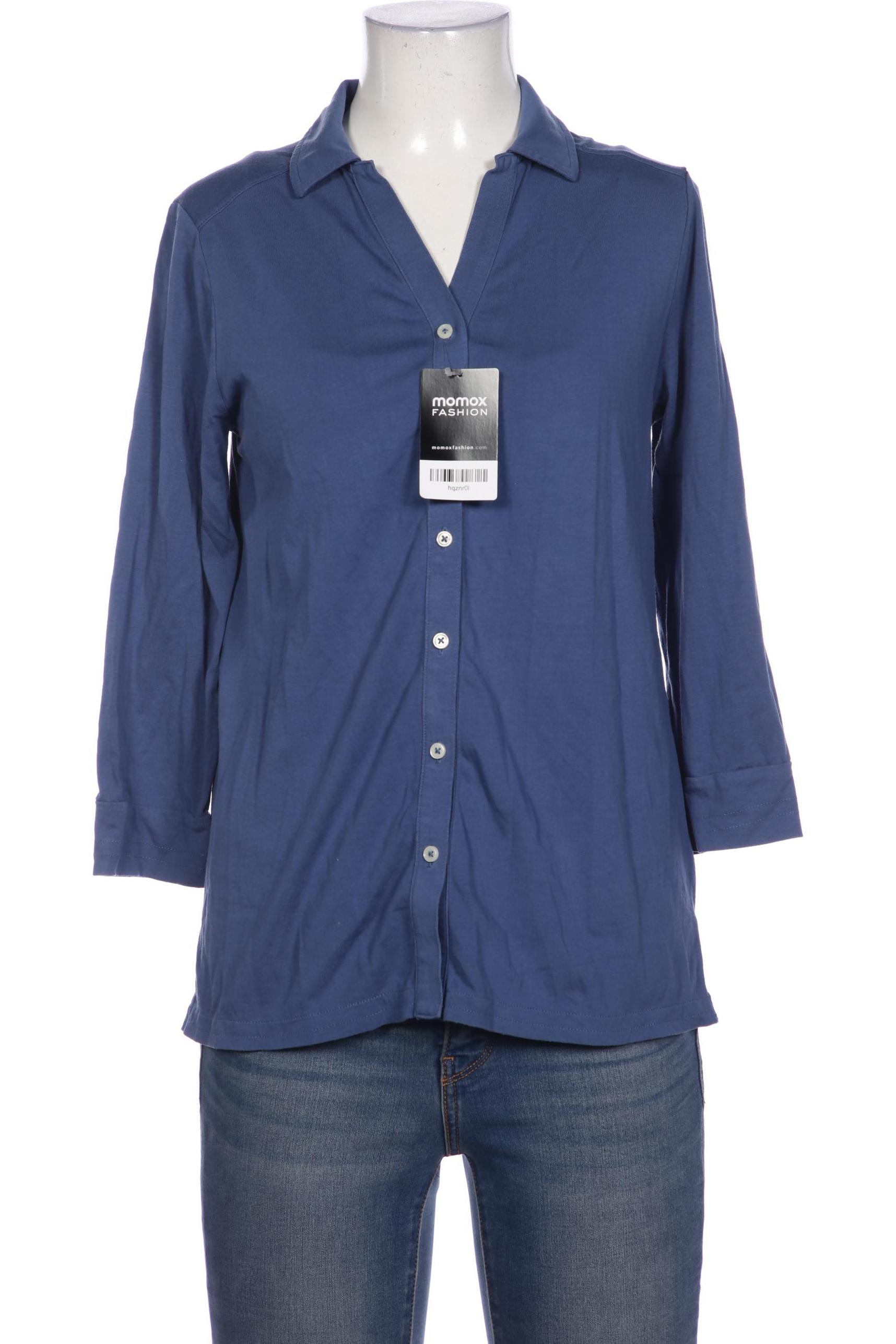 Lands End Damen Bluse, blau von lands end