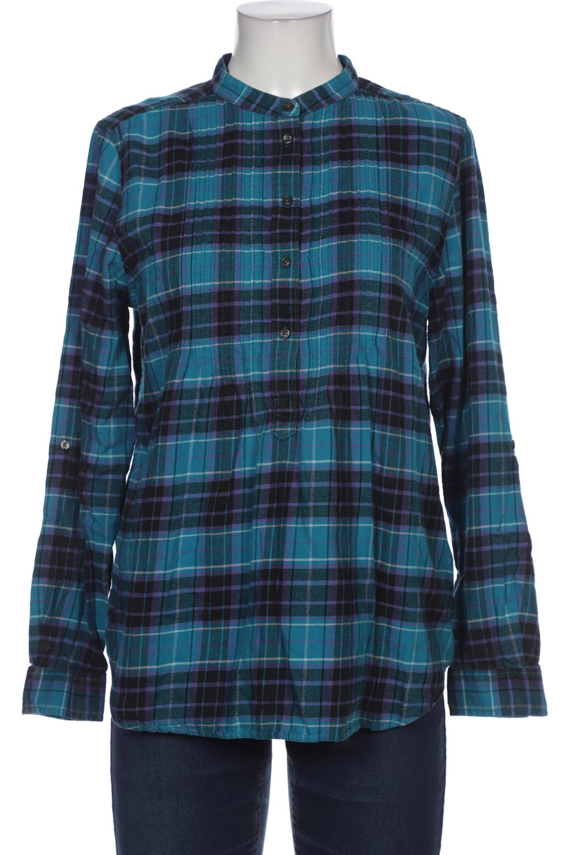 Lands End Damen Bluse, blau von lands end