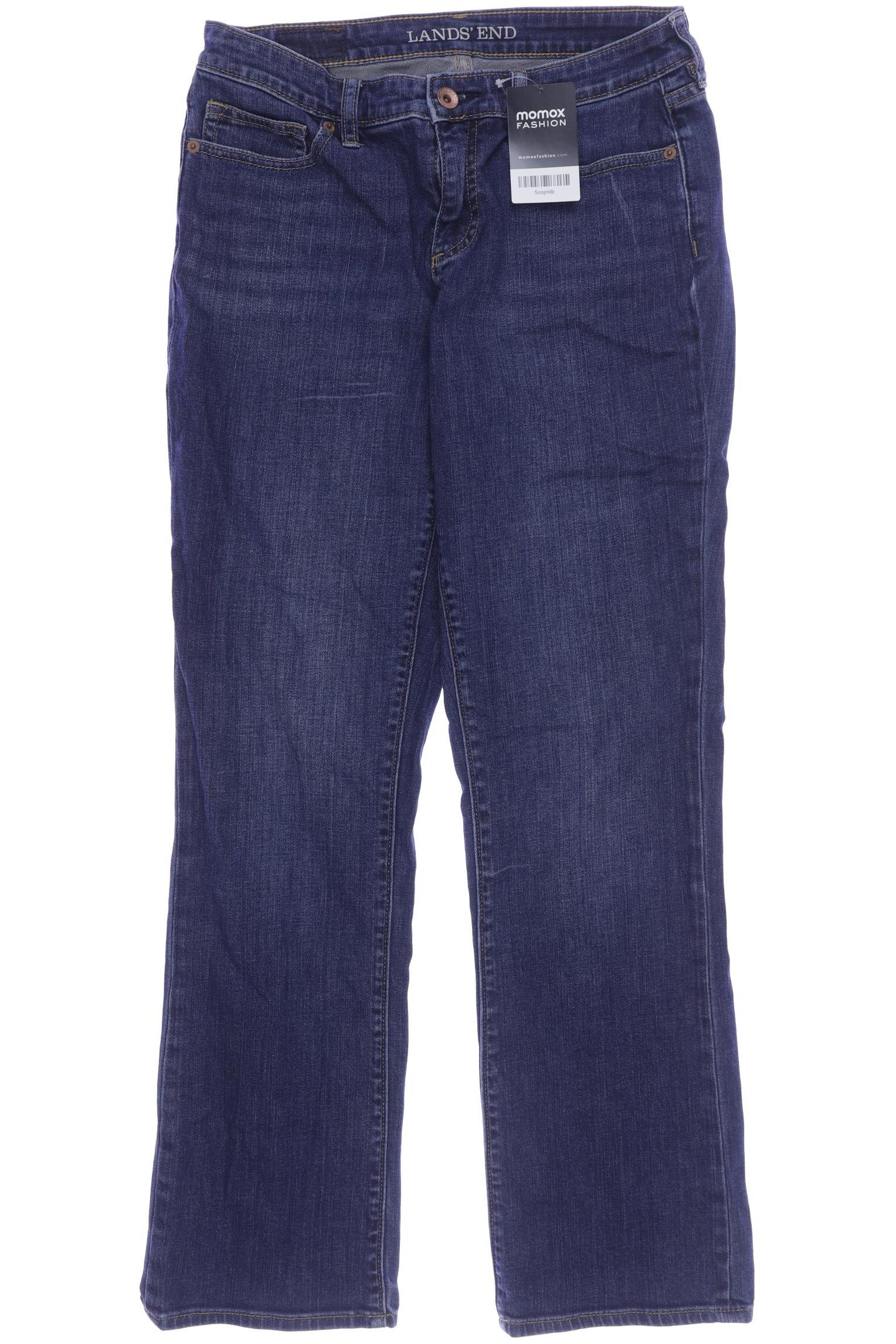 Lands End Damen Jeans, blau von lands end