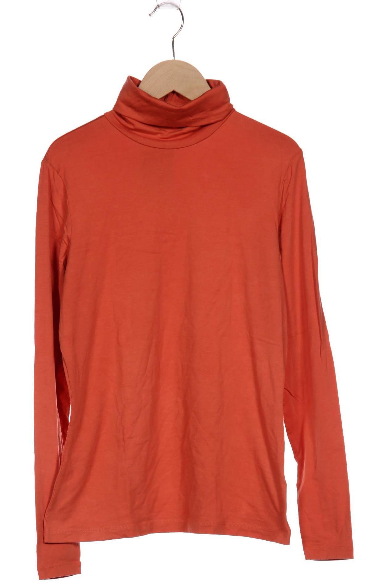 Lands End Damen Langarmshirt, orange, Gr. 36 von lands end