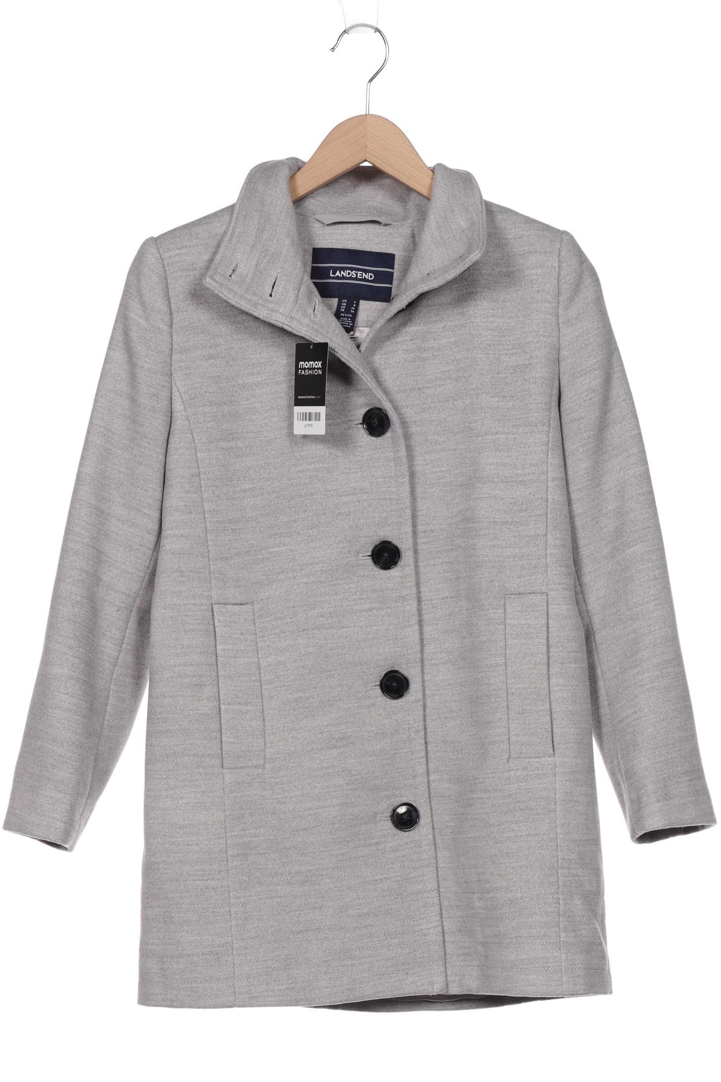 Lands End Damen Mantel, grau von lands end