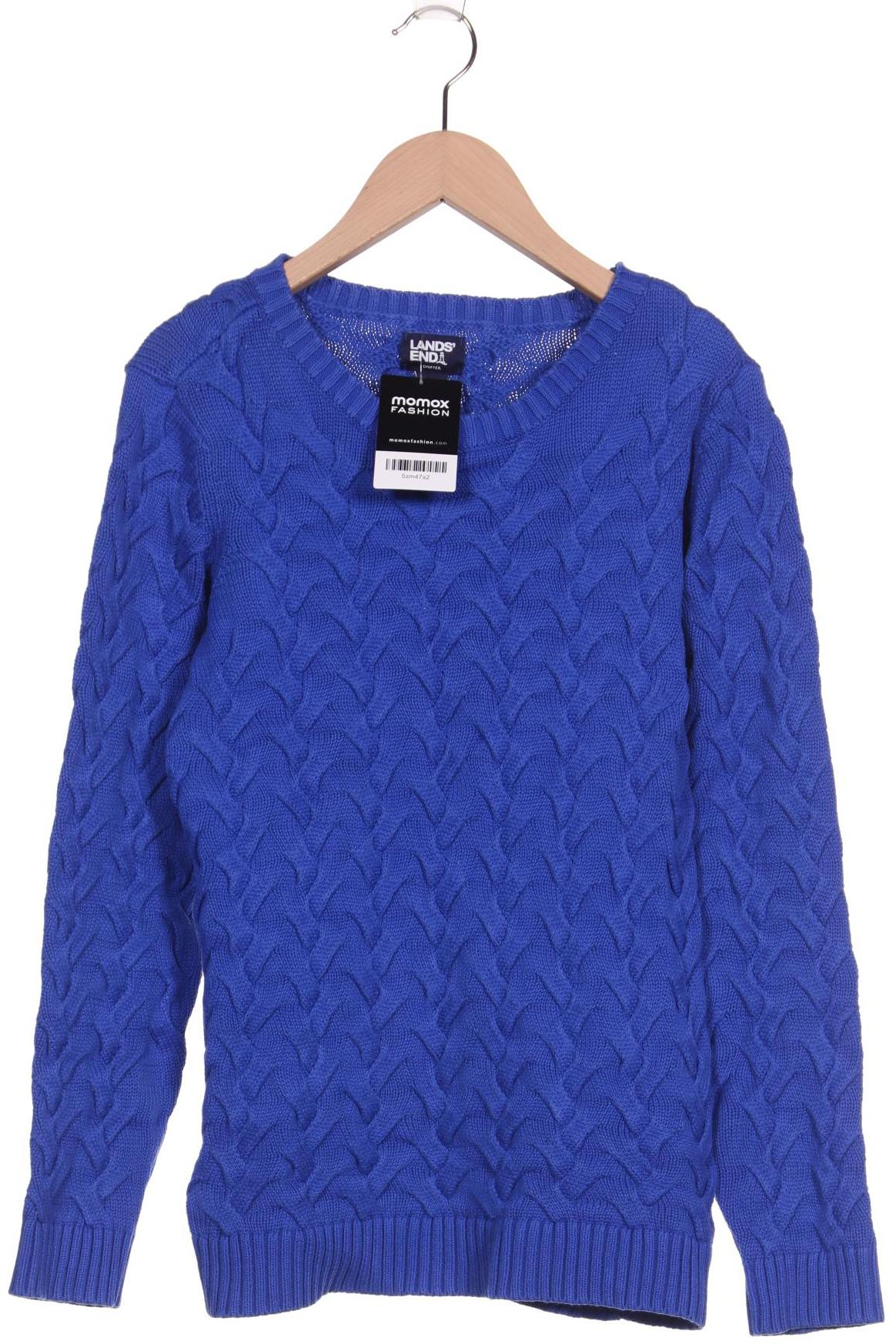 Lands End Damen Pullover, blau von lands end