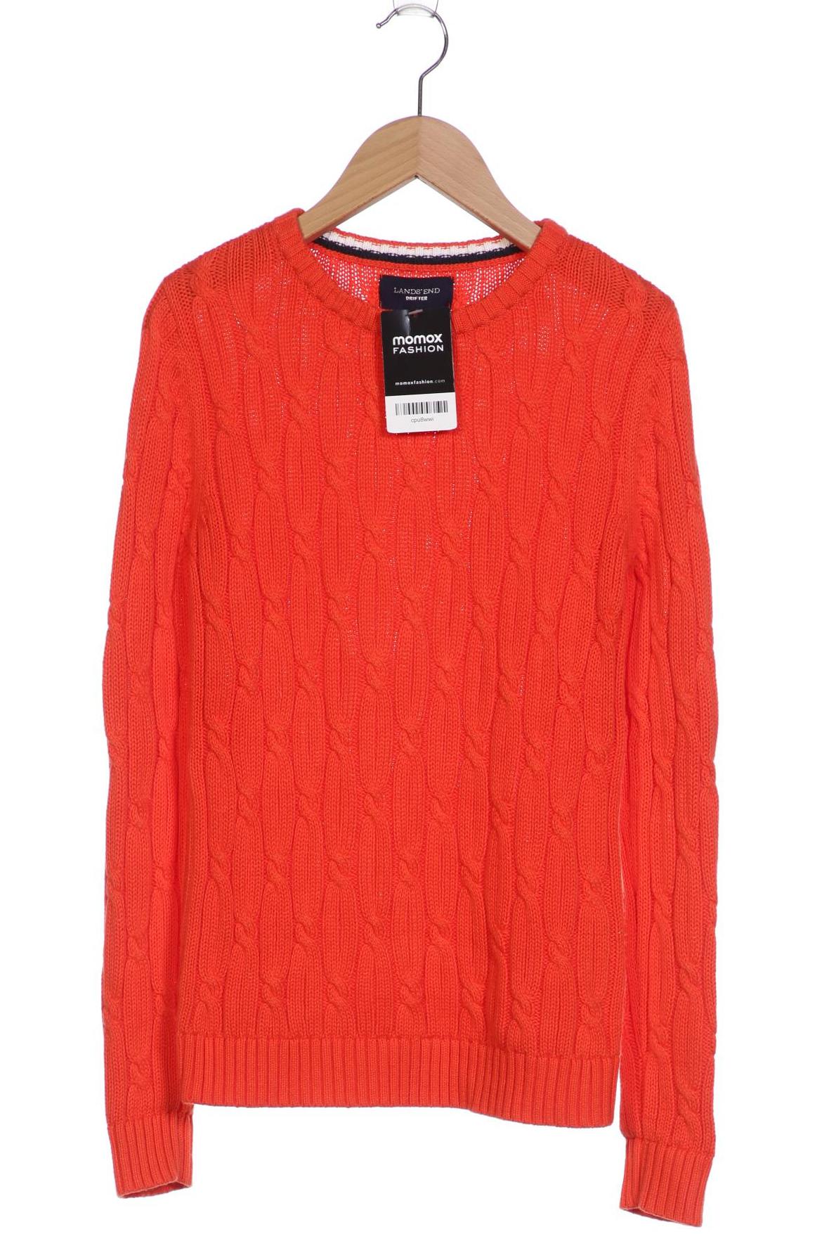 Lands End Damen Pullover, orange, Gr. 34 von lands end