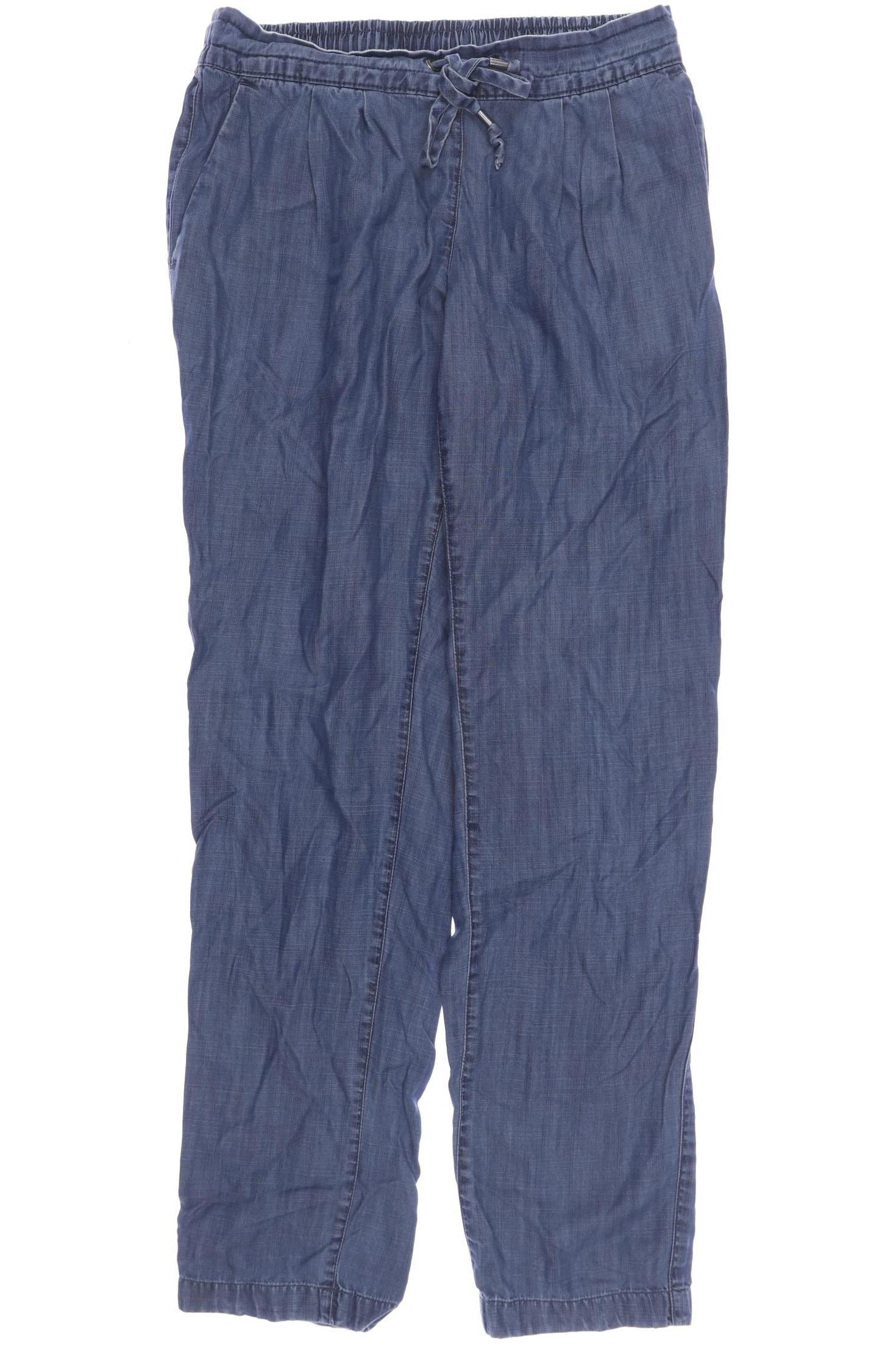 Lands End Damen Stoffhose, blau von lands end