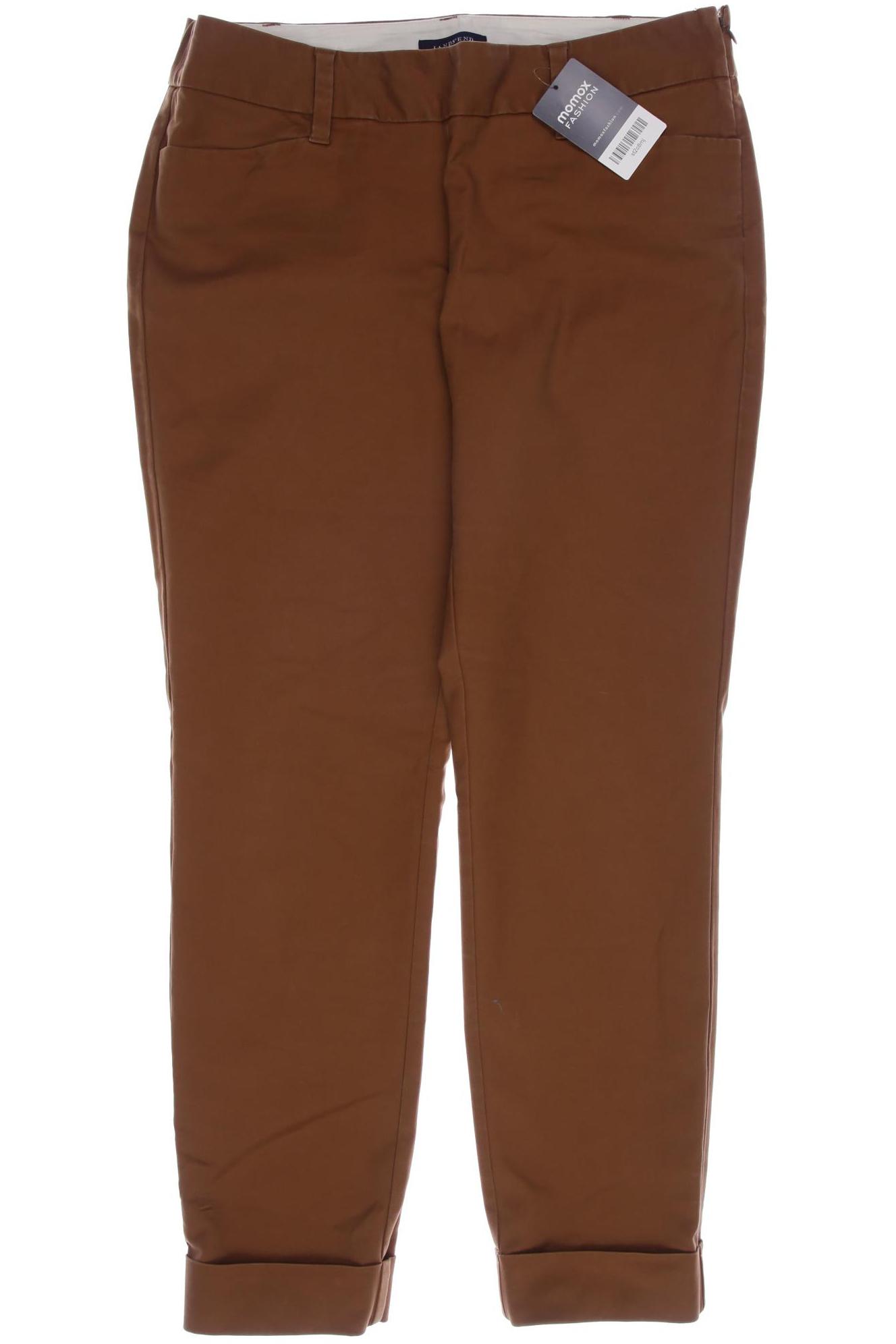 Lands End Damen Stoffhose, braun von lands end