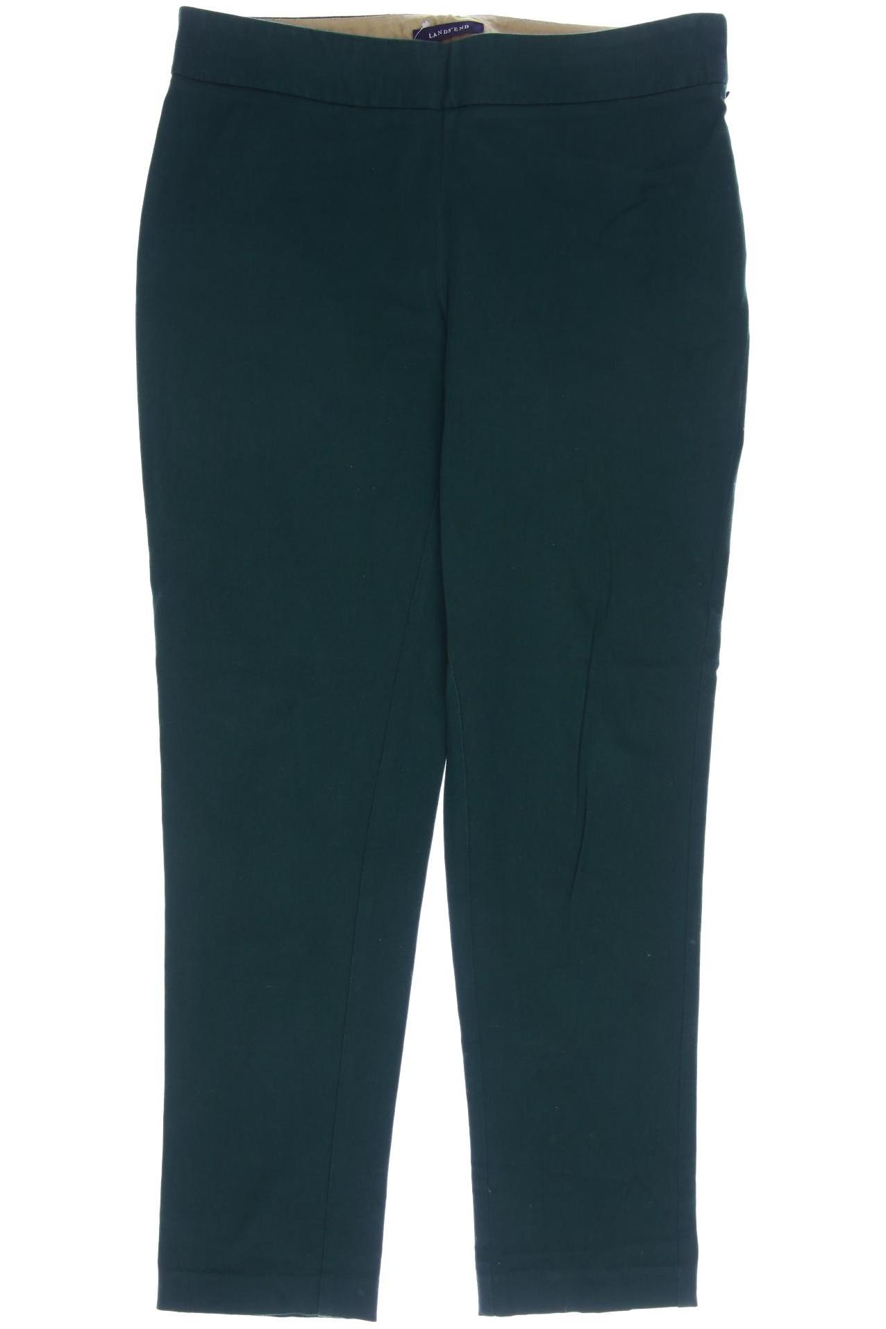 Lands End Damen Stoffhose, grün von lands end