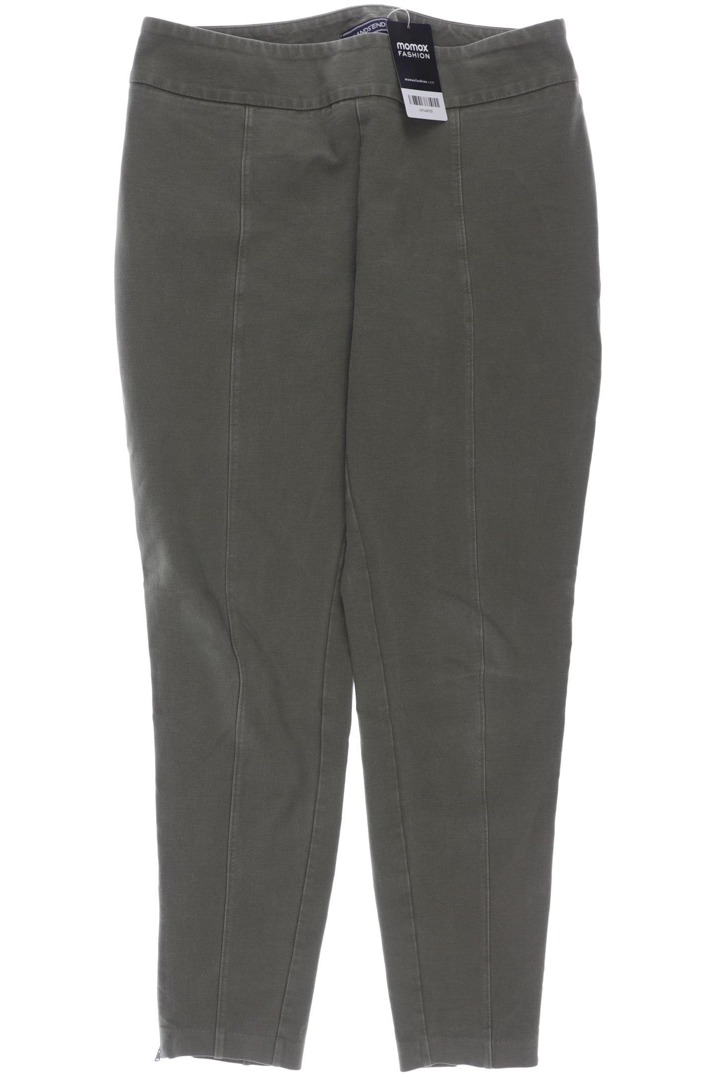 Lands End Damen Stoffhose, grün von lands end