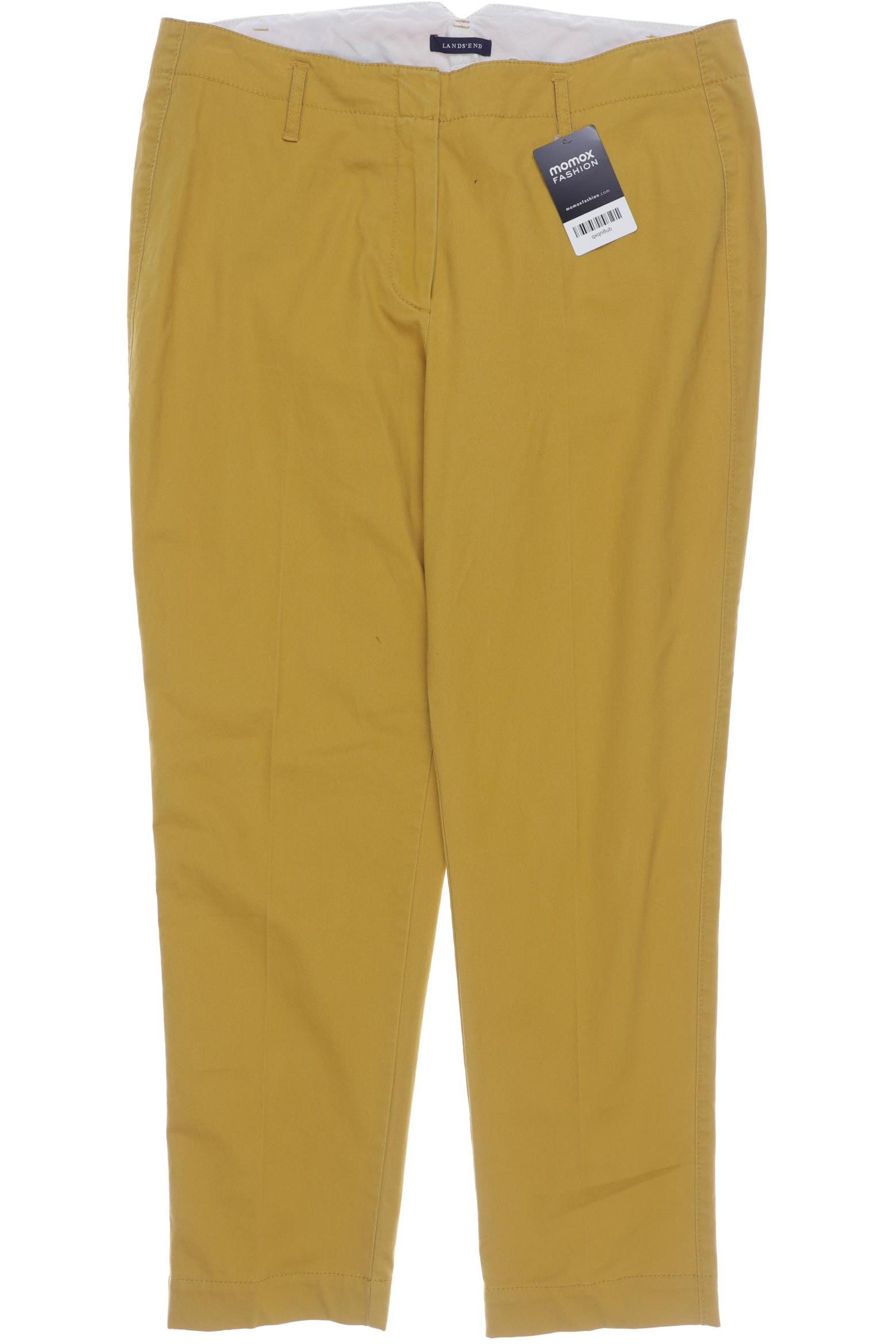 Lands End Damen Stoffhose, orange, Gr. 44 von lands end