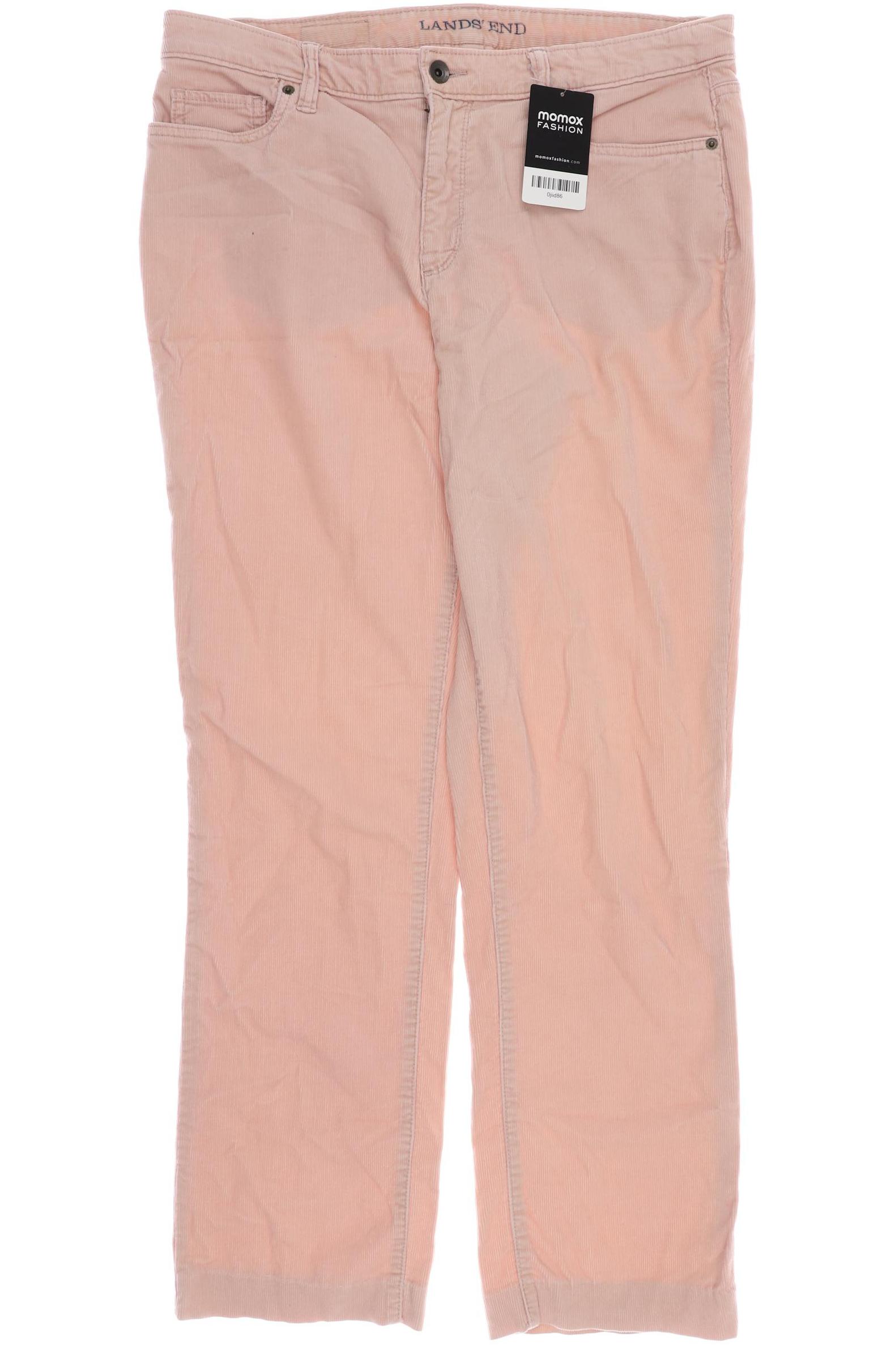 Lands End Damen Stoffhose, pink von lands end