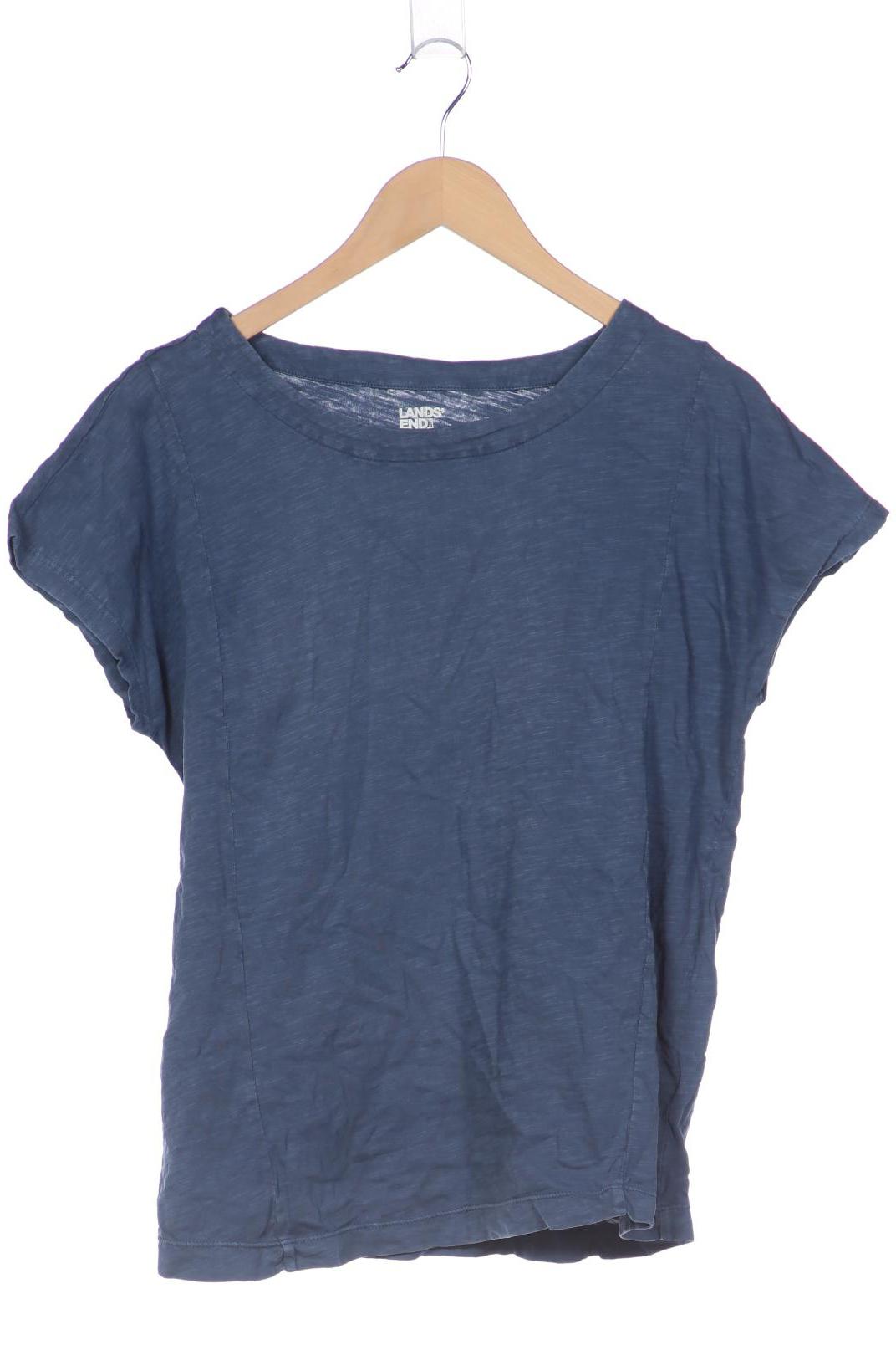 Lands End Damen T-Shirt, blau von lands end