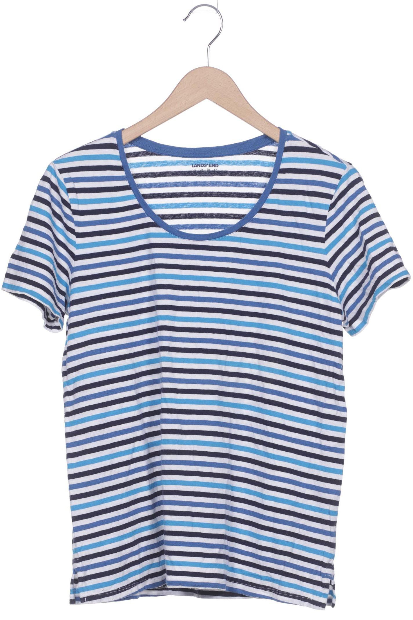 Lands End Damen T-Shirt, blau von lands end