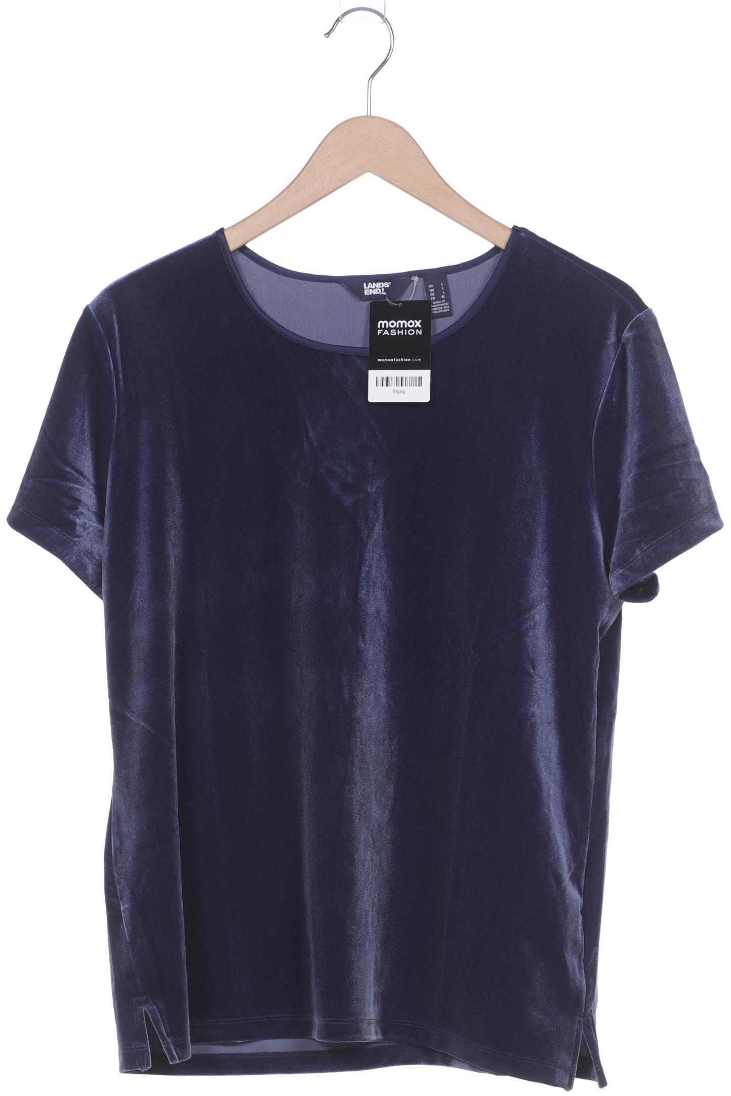 Lands End Damen T-Shirt, marineblau von lands end