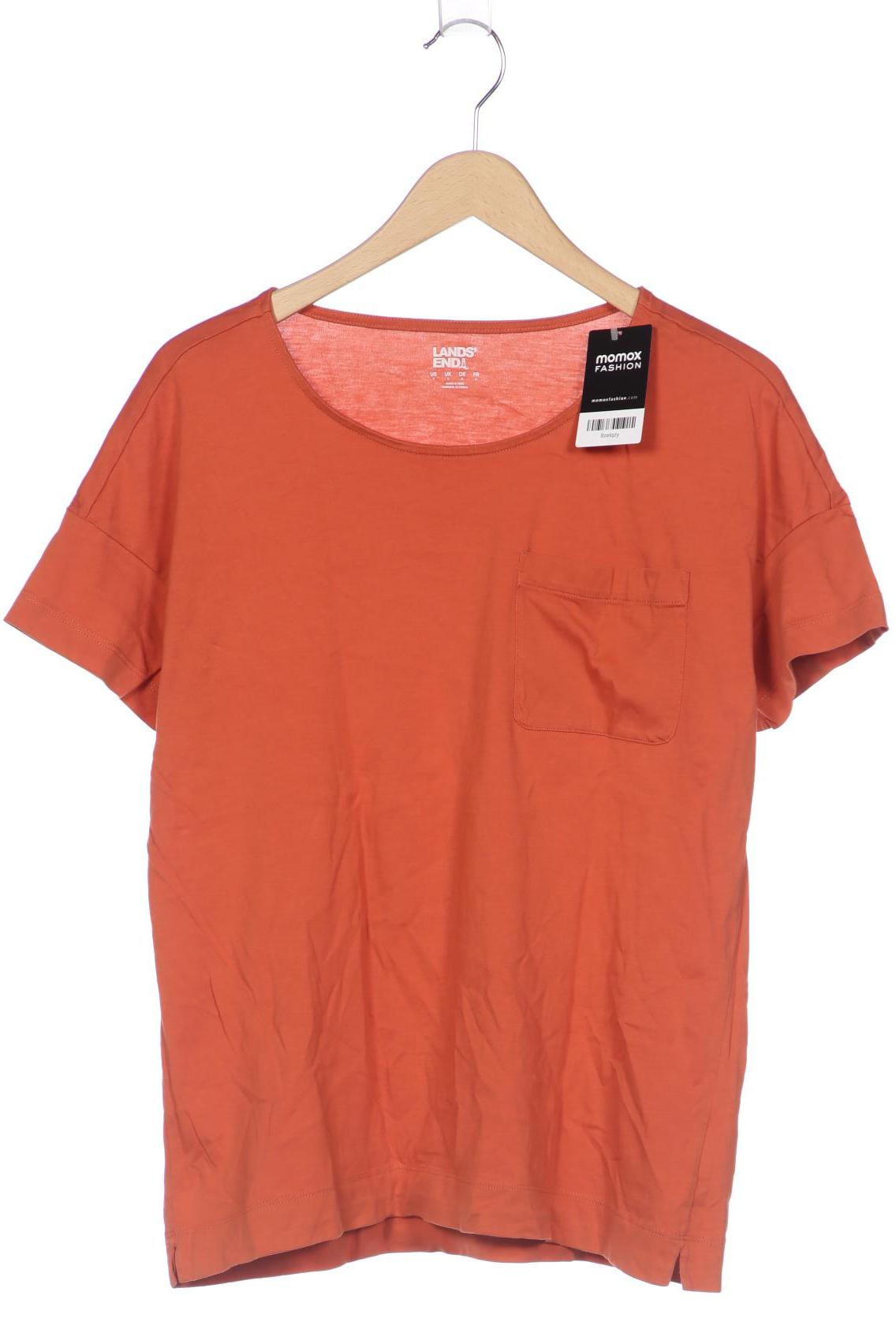 Lands End Damen T-Shirt, orange, Gr. 36 von lands end