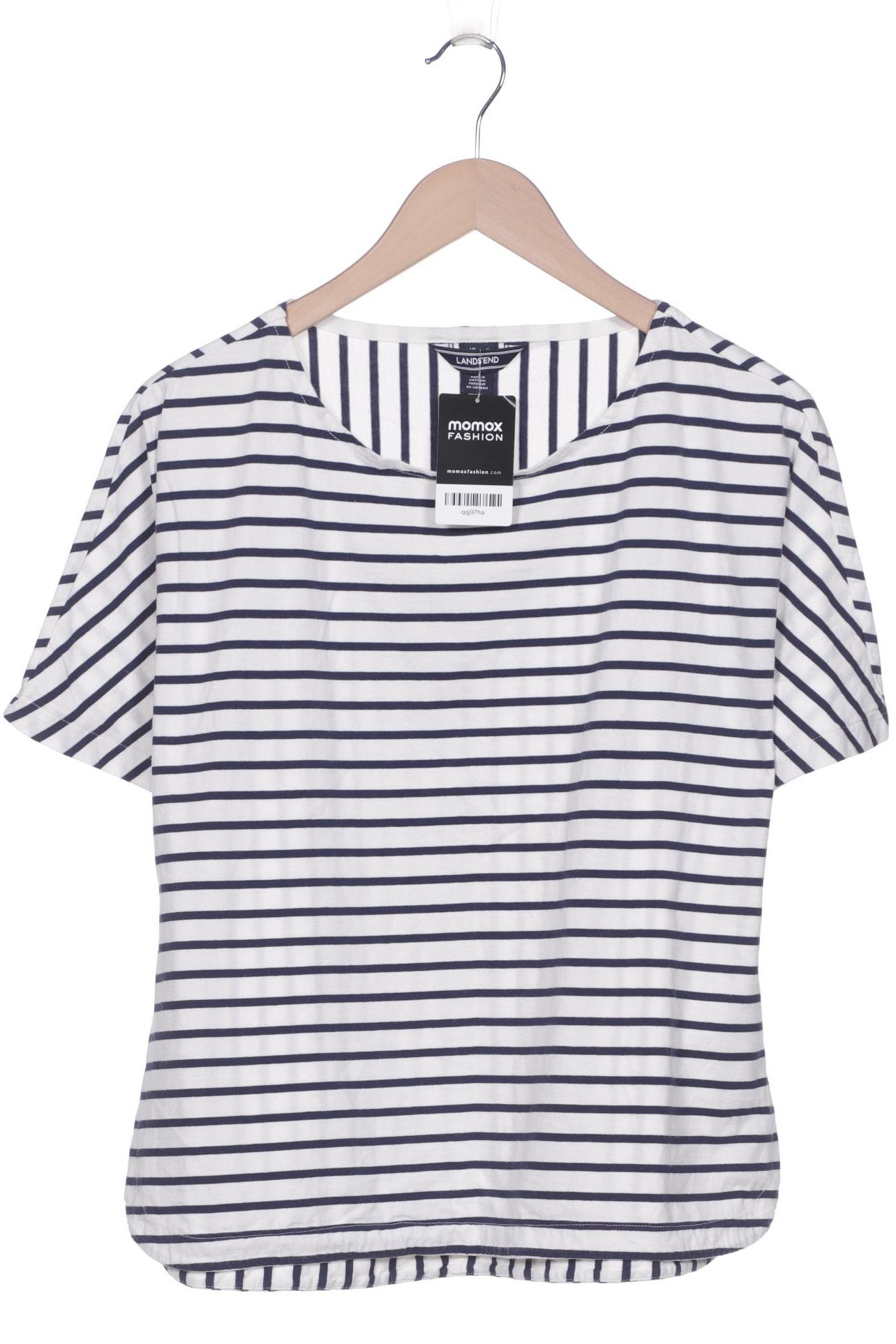 Lands End Damen T-Shirt, weiß von lands end