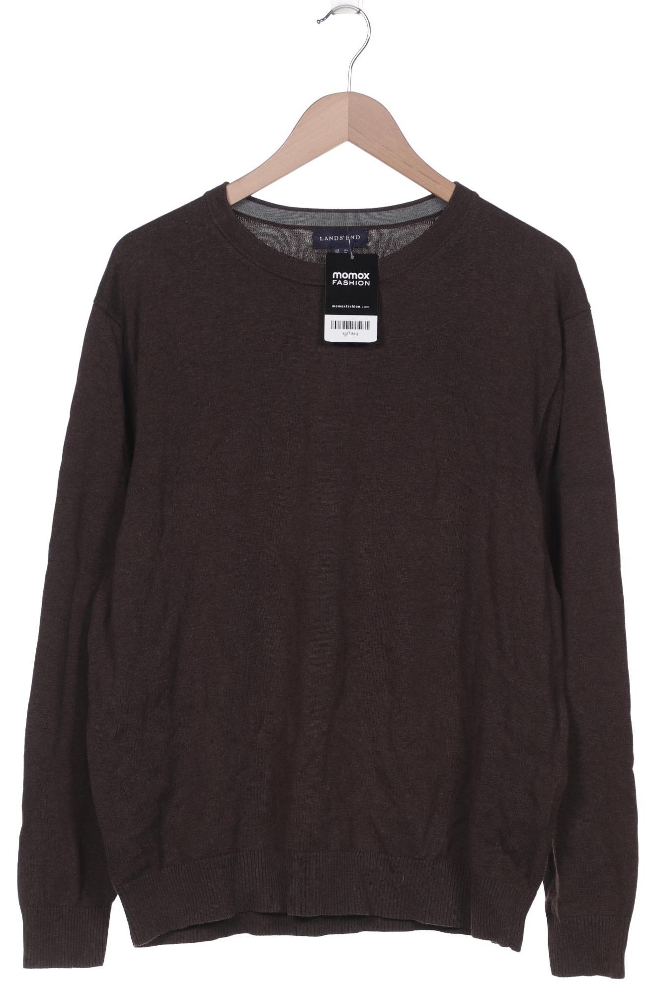 Lands End Herren Pullover, braun, Gr. 54 von lands end