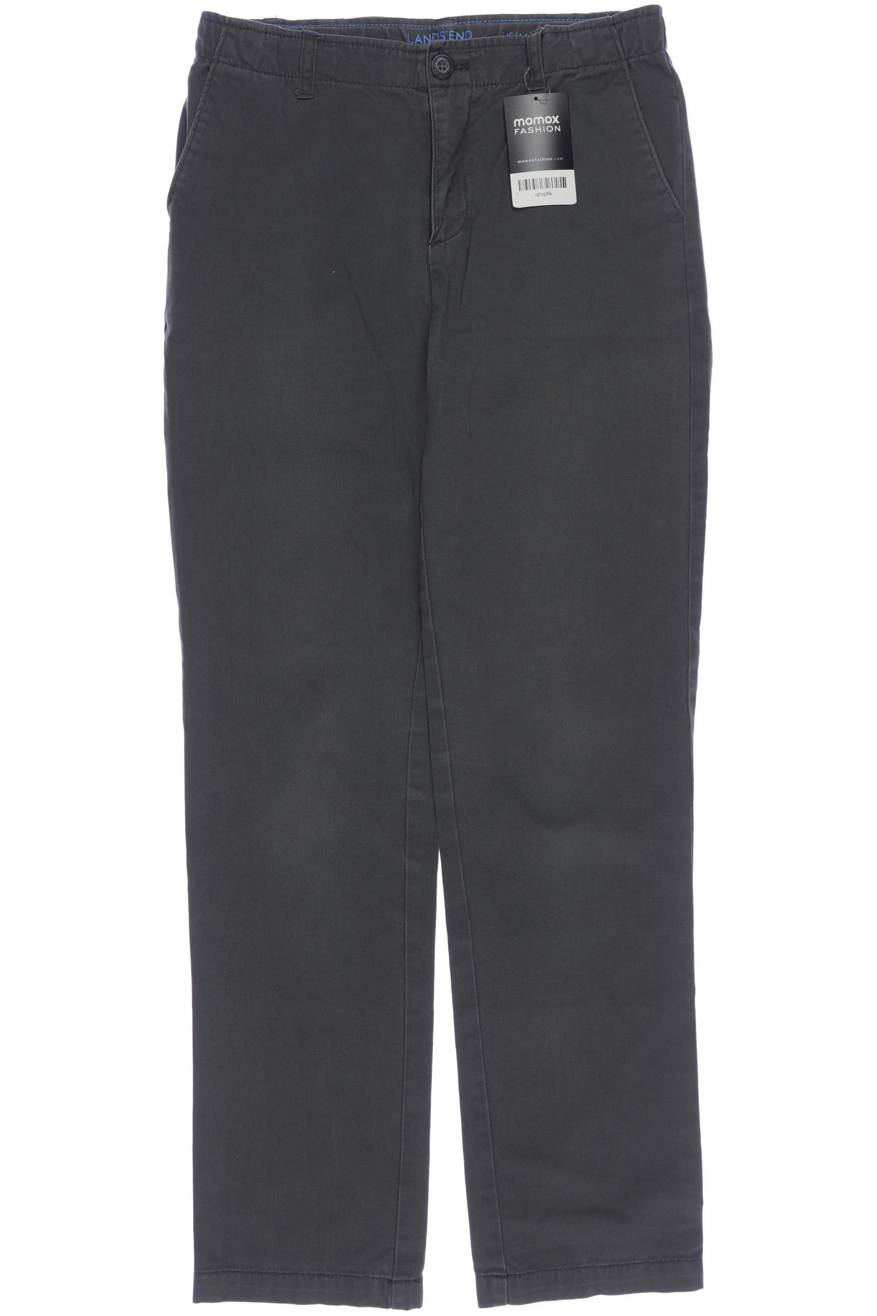 Lands End Jungen Stoffhose, grau von lands end