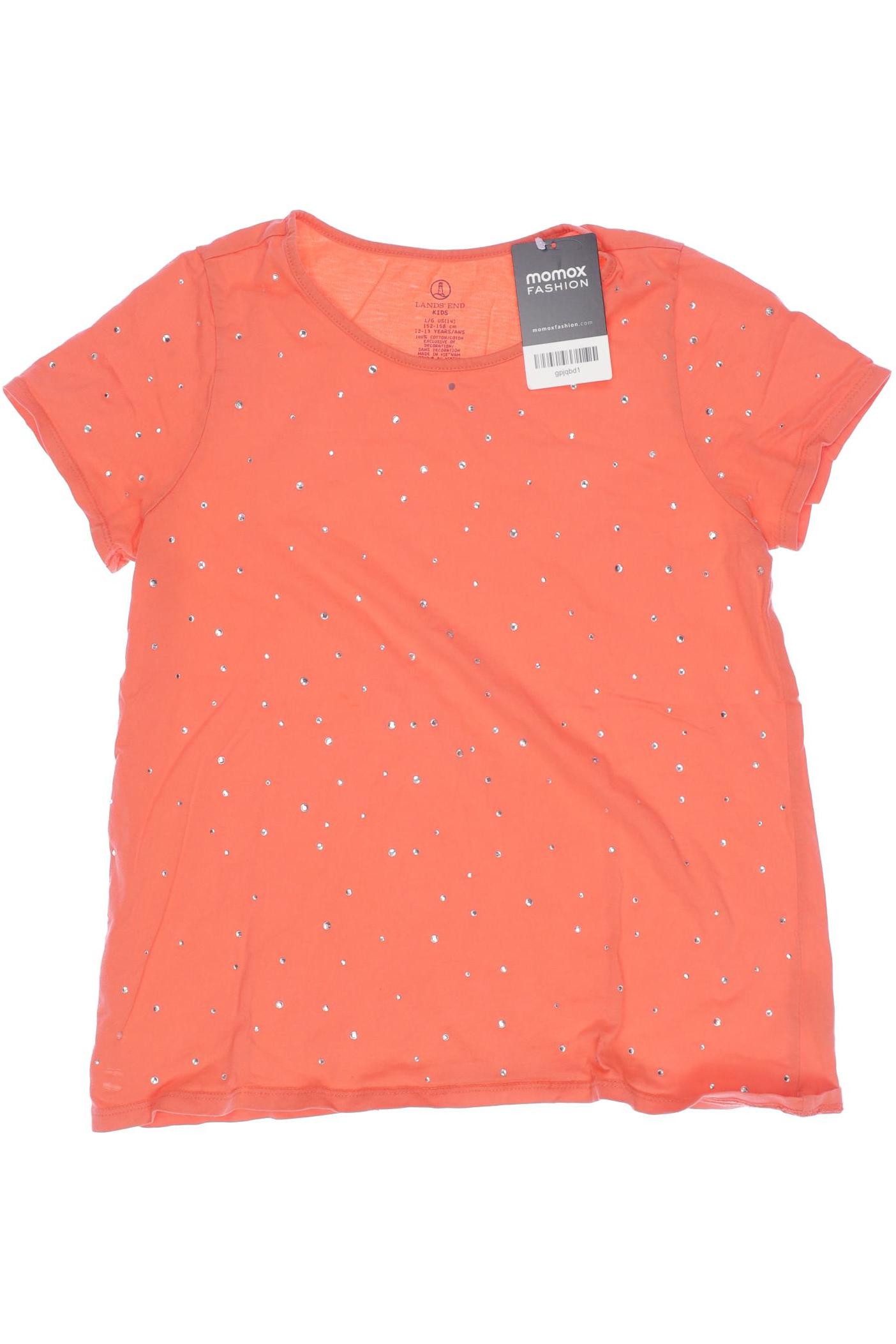 Lands End Mädchen T-Shirt, orange von lands end