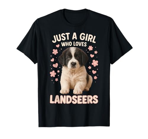 Nur EIN Mädchen, das Landseer liebt T-Shirt Nur EIN Mädchen, das Landseer liebt T-Shirt von Landseer Dog
