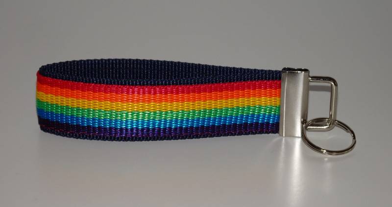 Regenbogenfarben Festes Schlüsselband Vielfalt Regenbogen Hoffnung Leben Liebe Solidarität Frieden Toleranz Akzeptanz Sehnsucht Bunte Zeit von Landwerke