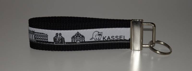 Schlüsselband Skyline Kassel Documenta-Stadt Webband Stadtband von Landwerke