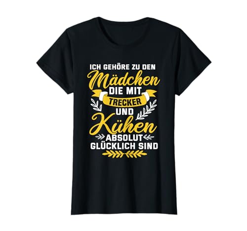 Landwirt Geschenke für Frauen Bauernhof Bauer - Lustig Landwirtin Bäuerin Spruch - Trecker und Kühe Mädchen T-Shirt Schwarz S Landwirt Geschenke für Frauen Bauernhof Bauer - Lustig Landwirtin Bäuerin Spruch - Trecker und Kühe Mädchen T-Shirt Schwarz S von Landwirt Geschenke für Frauen Bauernhof Bauer