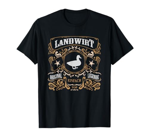 Ente Gadget Für Männer Vintage Bauernhof Lustig Landwirt T-Shirt Ente Gadget Für Männer Vintage Bauernhof Lustig Landwirt T-Shirt von Landwirt Geschenke für Männer und Ente Gadget