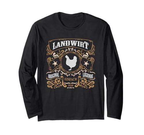 Huhn Gadget Für Männer Vintage Bauernhof Lustig Landwirt Langarmshirt Huhn Gadget Für Männer Vintage Bauernhof Lustig Landwirt Langarmshirt von Landwirt Geschenke für Männer und Huhn Gadget