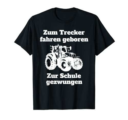 Landwirtschaft Landwirt Trecker Kind Schule Kinder Traktor T-Shirt von Landwirt T-Shirts und Bekleidung Bauer nordishland
