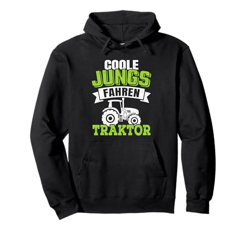 Coole Jungs fahren Traktor Pullover Hoodie von Landwirt & Bauernhof Geschenke für Bauern