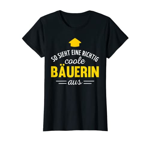Damen Bäuerin Sprüche Landwirtschaft- So sieht coole Bäuerin aus T-Shirt Damen Bäuerin Sprüche Landwirtschaft- So sieht coole Bäuerin aus T-Shirt von Landwirtin Bauernhof Job Spruch Geschenke Bäuerin